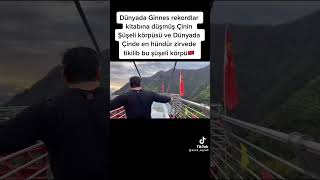 @LAMARTV.01 Kamil Zeynallı çində şüşəli körpüdə gəzdi. Resimi