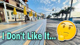 Myrtle Beach New Boardwalk Update - April 2022