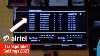 How to Scan Transponders and Channels in Airtel DTH 🔥| Airtel Digital TV screenshot 5