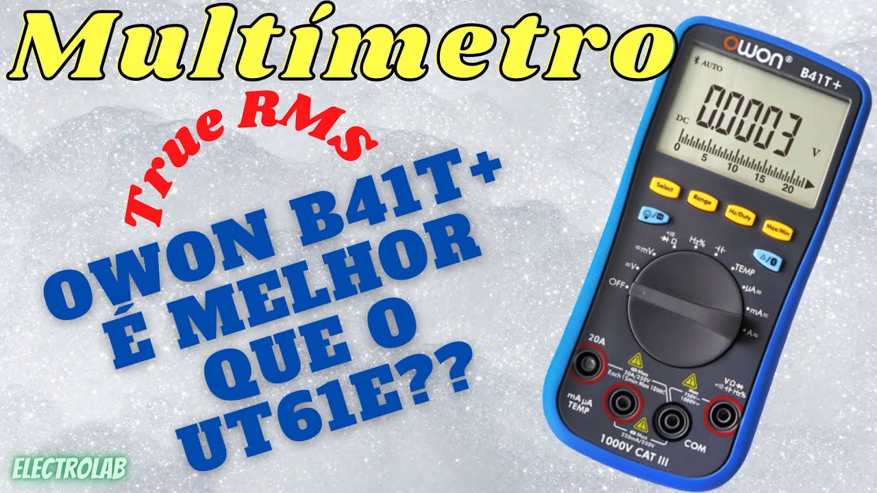 Multímetro Digital Owon B41T: Manual de Uso | Android (sistema operativo) | Bluetooth