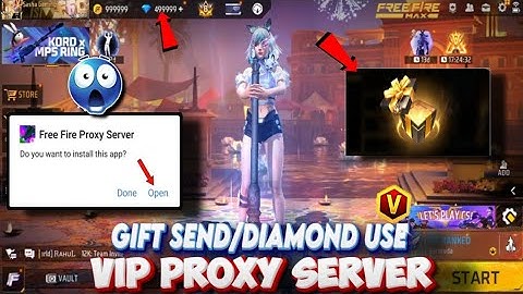 DIAMOND USE VIP PROXY SERVER HOW TO DOWNLOAD | GAMEPLAY PROXY SERVER | VIP FFKIPAS BETA PROXY SERVER