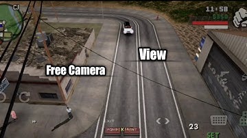 Gta sa android || Free camera mod || Car driving cleo script || Gta sa 2023 new mod