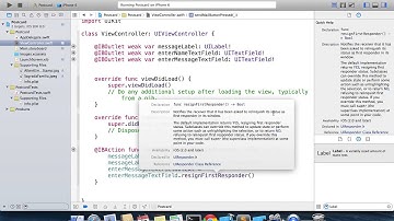 15 Moving our Label and Closing the Keyboard