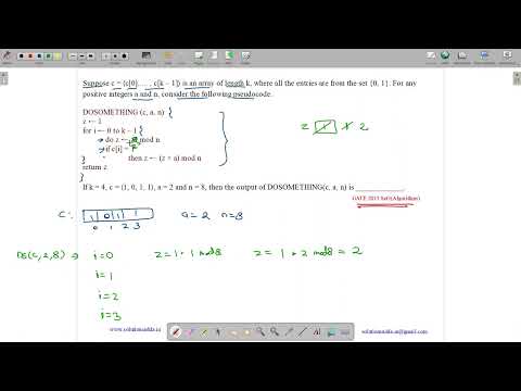 GATE 2015 SET-3 | ALGORITHMS | RECURRENCE | SOLUTIONS ADDA | GATE TEST SERIES | EXPLAINED BY VIVEK