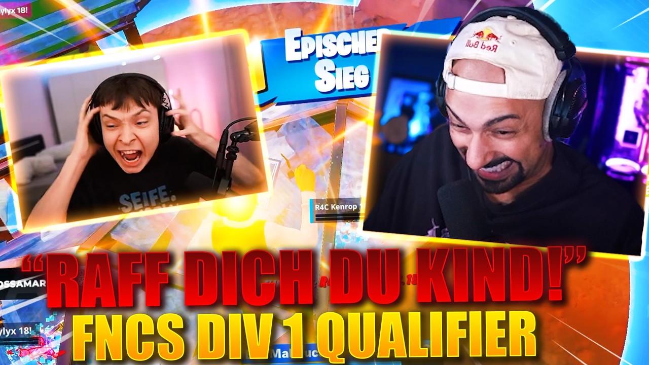 😱🤬VADEAL CRASHOUT AUF SEIN DUO! | FNCS DIV 1 TAG 2