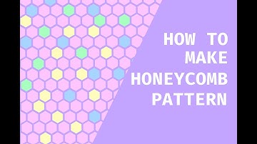 Photoshop Tutorial: How to create seamless honeycomb pattern