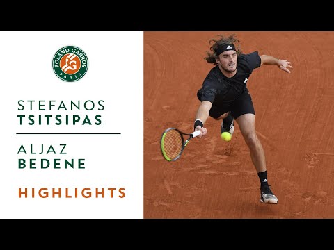 Stefanos Tsitsipas vs Aljaz Bedene - Round 3 Highlights I Roland-Garros 2020