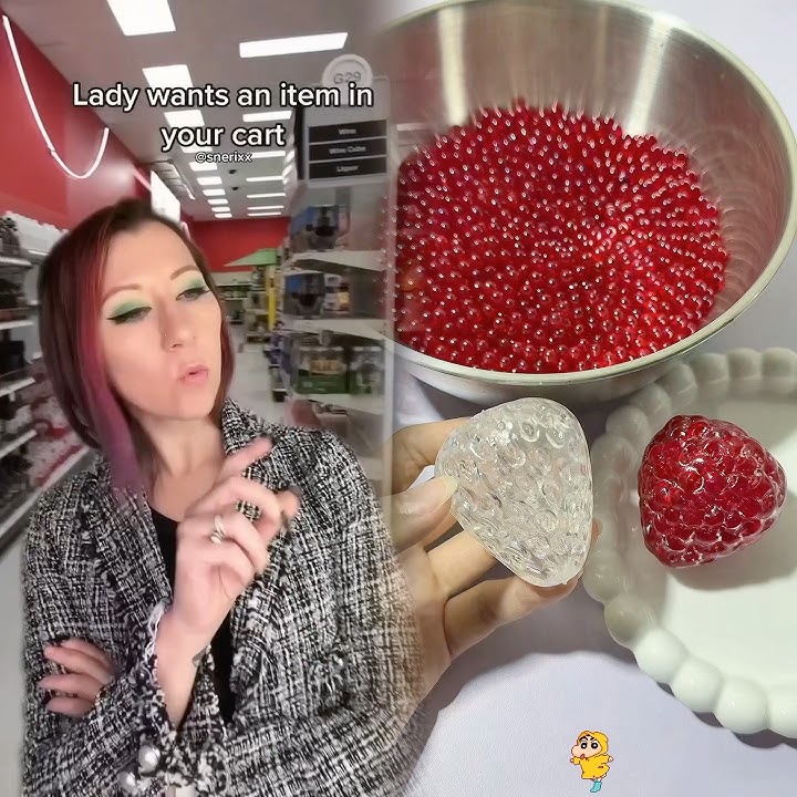 woman wants an item from YOUR cart