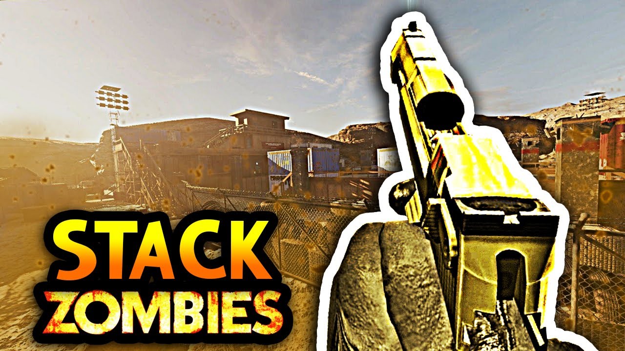 DESERT EAGLE NO ZOMBIES É MUITO OP!! Custom Zombies BO3 Stack YouTube