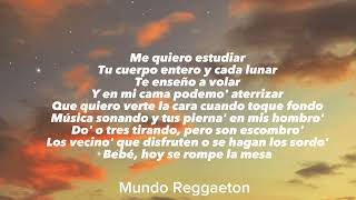 Mora- Pasajero   (Letra)