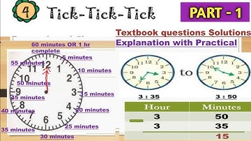 Class 4 Maths TICK TICK TICK (PART-1) | हिंदी Video | Step by Step Solved Textbook Ques | CBSE NCERT