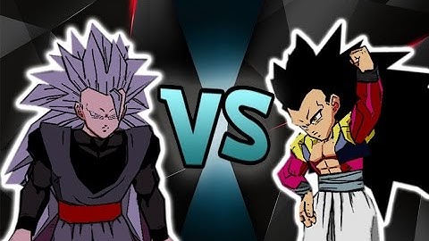 DBZ Shin Budokai 2 MODS - Goku Black SSJ3 VS Gotenks SSJ4