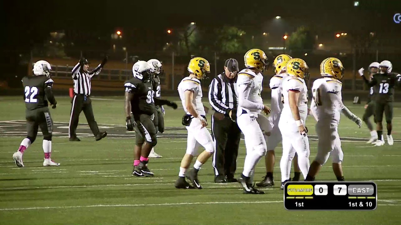 Lakota East vs Sycamore Varsity Football 10.26.2018 - YouTube