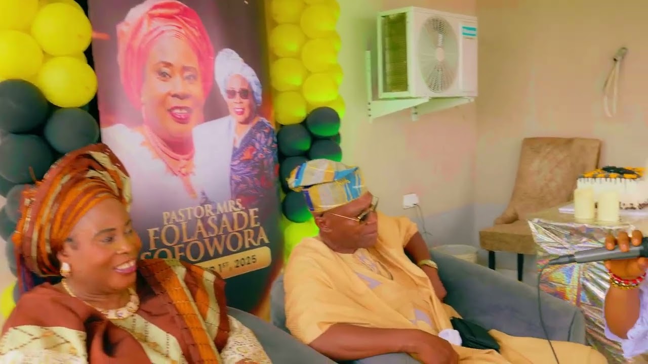 Pastor Mrs Folasade Sofowora 70th Platinum Birthday. 