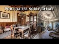 Exploring a breathtaking abandoned noble Portuguese PALACE | Attacked by wild boars!