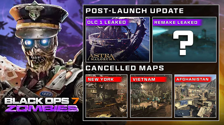 HUGE NEW BO7 Zombies DLC Map Leaks: DLC 1 NEW Details, Map REMAKE Leaked & Cancelled Maps...
