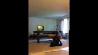 Chris Brown Dance Headstand Twerk Floor Exotic
