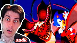 Мульт ФЕНОМЕН SONICEXE и УЖАСЫ СОНИКА Реакция