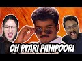 Oh Pyari Paani poori Song REACTION - Poove Unakkaga | Thalapathy Vijay