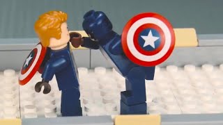 Avengers Endgame Captain America VS Captain America Final Battle || Lego NCN