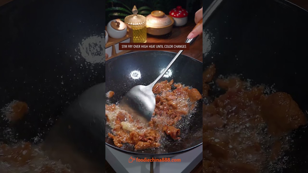 EASY STIR-FRIED BEEF WITH OKRA RECIPE 