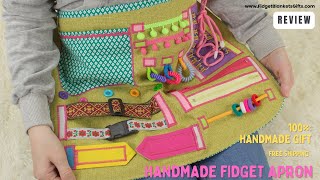 How to Use a Fidget Activity Apron | Dementia & Alzheimer’s Sensory Gift | Busy Hands Therapy Tool