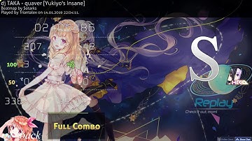 osu! | dj TAKA - quaver [Yukiyo