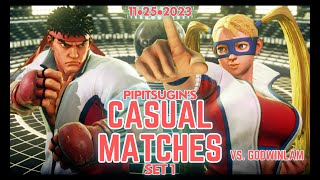 [SFV]Pipitsugin's Casual Matches Set 1 vs R.Mika 11•25•2023