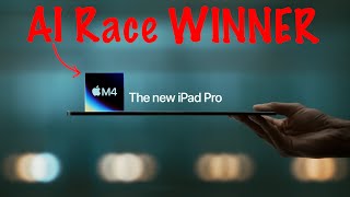Apple wins the AI race: The new M4 iPad pro is all they needed.