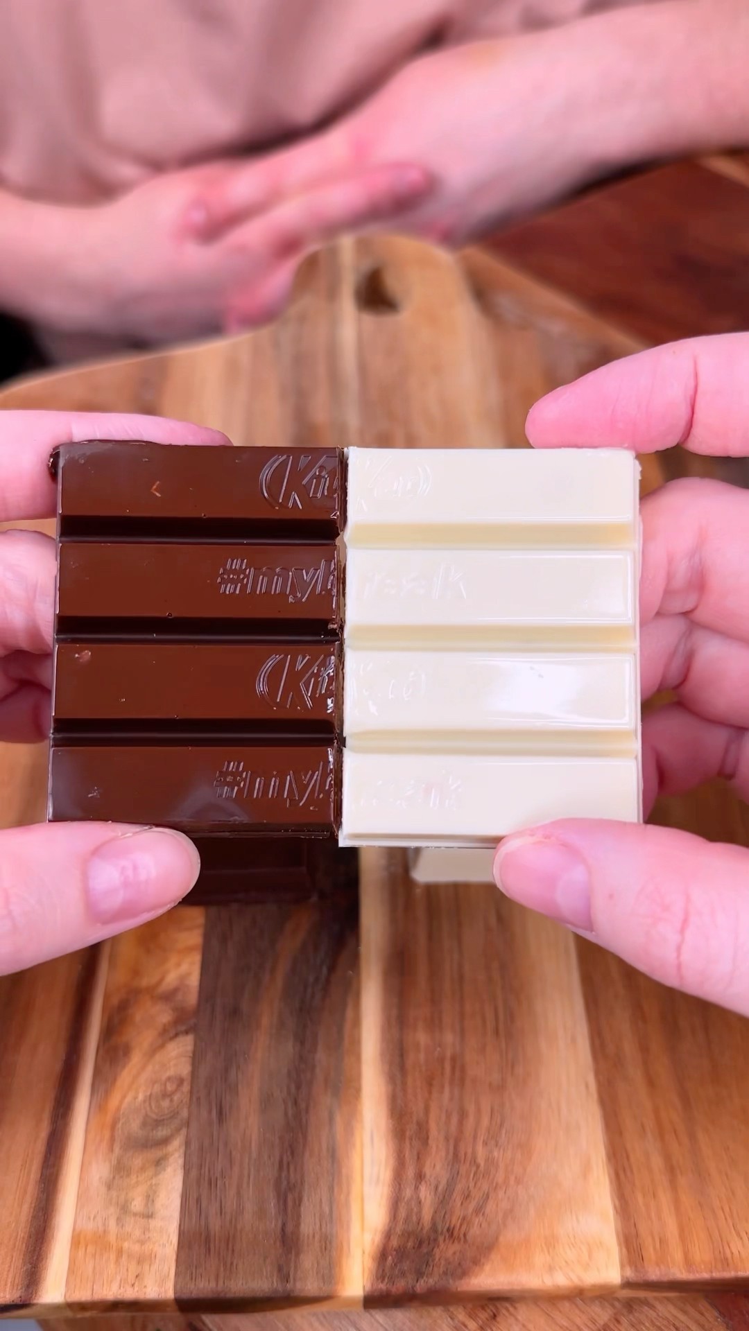 How to share CHOCOLATE with your friend properly?☺️❤️?| CHEFKOUDY