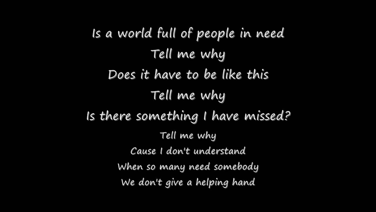 Tell Me Why- Declan Galbraith (with Lyrics) 