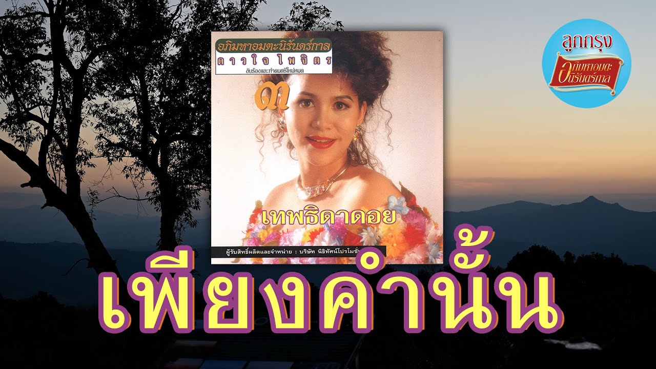 เพียงคำนั้น - ดาวใจ ไพจิตร  [ Official Audio ]
