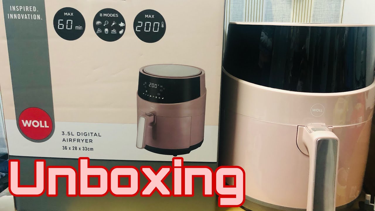 Unboxing WOLL 3.5L Digital Air Fryer YouTube