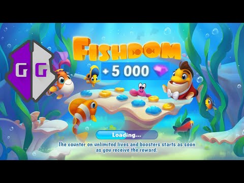 Latest hack method Fishdom Diamond v7.82.0 GameGuardian No Root