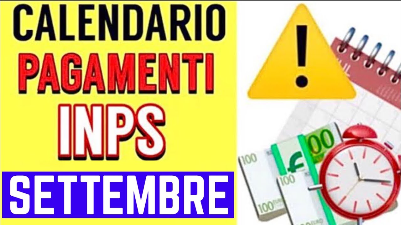 CALENDARIO PAGAMENTI INPS SETTEMBRE 2021 👉🏻 BONUS, PENSIONI, RDC ECC 💶⚠