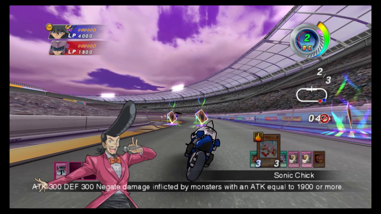 Wii - Yu-Gi-Oh! 5D's Wheelie Breakers - Yusei Duel Runner - The