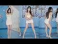 [4K] Pure White Vibes! 🤍 Stunning Kpop Street Dance | 随舞路演：这身纯白系穿搭真的太亮眼了！| 中国の美人 | 4K 60fps | 댄스