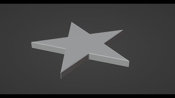 Model a Star in Blender | Beginner Tutorial | Blended