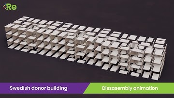 ReCreate | Disassembly animation of the Swedish donor building
