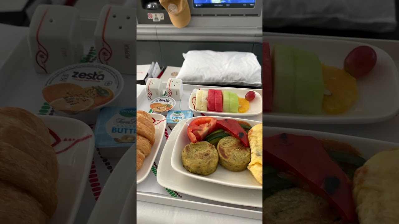 Review Kenya Airways Business Class Breakfast Nairobi Fly Bewertung Try Air Plane Kai Schimpf Ohkai