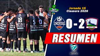 VICTORIA DE LOS CONEJOS/ Achuapa 0 vs Mictlán 2 Jornada 15 - Torneo Clausura 2026