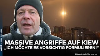 PUTINS KRIEG: Massive Angriffe! Alarm in Ukraine! Russland feuert Raketen auf Kiew