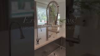 Designer Look for Less: Chrome Kitchen Faucet Under $200