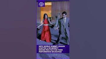 Ishaan Khatter & Dr Merritt Moore Practice For Their Performance- Behind The Scenes