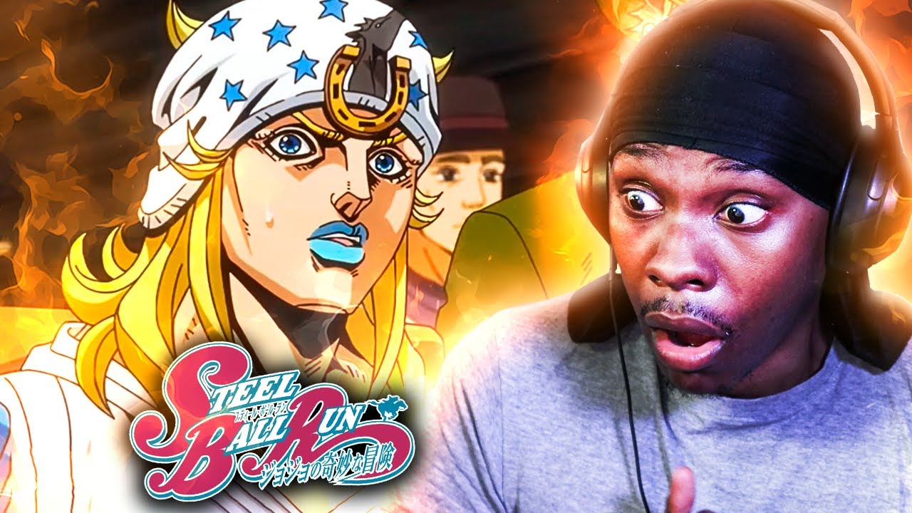 Реакция на тизер-трейлер JoJo's Bizarre Adventure STEEL BALL RUN!