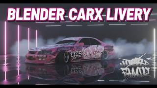Carx livery tutorial (Photoshop and Blender)