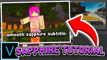 Smooth Subtitle Animation Tutorial w/ SAPPHIRE Plugin | Vegas Pro 17