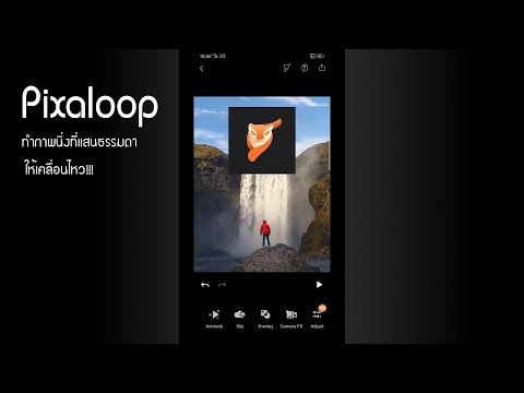 ทำภาพที่แสนธรรมดาให้เคลื่อนไหวด้วย App pixaloop