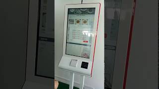 self-service kiosk for restaurant