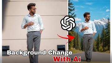 "Photo Background Change Tutorial – सिर्फ 1 मिनट में! 🔥 | ChatGPT से Editing का कमाल"